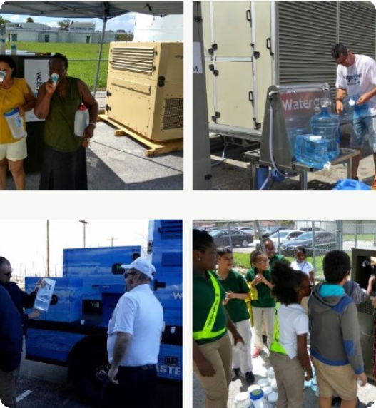 Humanitarian and Disaster Relief USA, 2017-2018 – Vital community relief from hurricanes Harvey, Irma and Michael