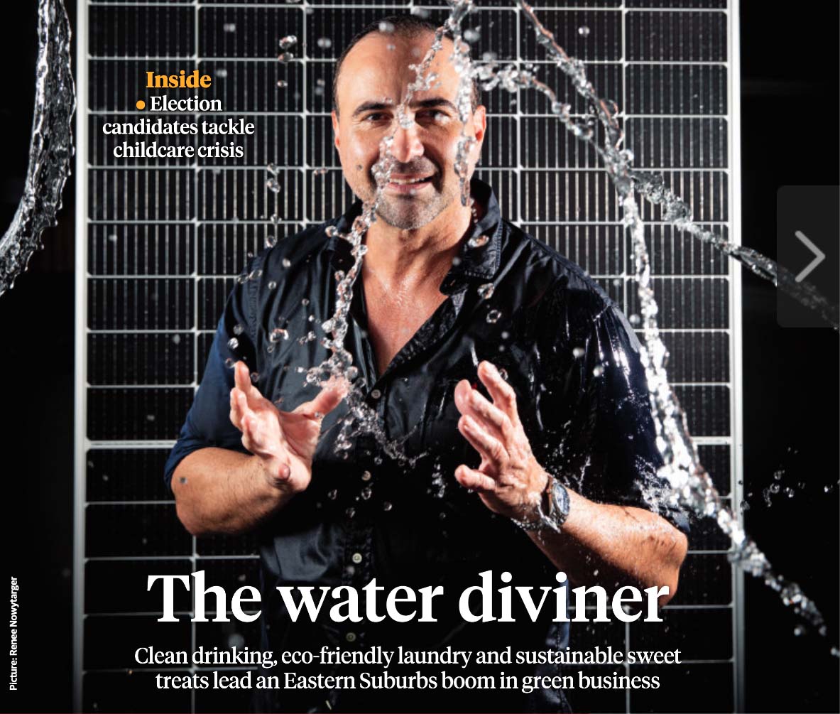 The water diviner in Wentworth Courier
